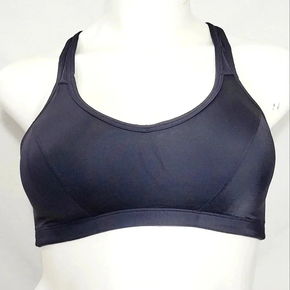 34D Hanes HC60 Shaping Foam Full Support Bra Black NWT